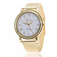 Leisure Ordinary Glass Mirror Alloy Watch (alloy Black Surface) Nhsy0088 sku image 1