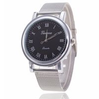 Leisure Ordinary Glass Mirror Alloy Watch (alloy Black Surface) Nhsy0088 sku image 4