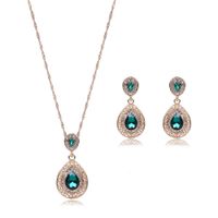 Occidental Alloy Rhinestones Earrings + Pendant Jewelry +  Nhxs0835 sku image 3
