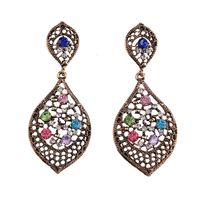 Retro Alloy Geometric Earring ( Water Pink ) Nhjq4762 sku image 8