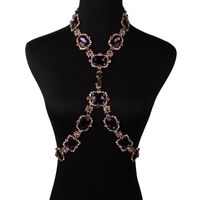 Occident Alloy Geometric Necklace ( Gray ) Nhjq3670 sku image 2