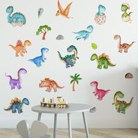 Cartoon Dinosaur World Wall Stickers Personality  Children's Room Wall Decoration Pvc Removable Stickers main image 5