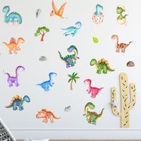 Cartoon Dinosaur World Wall Stickers Personality  Children's Room Wall Decoration Pvc Removable Stickers main image 6