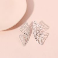Cross-border Hot Sale New Creative Fashion Elegant Shape Butterfly Earrings Female National Style Natural Ornament main image 4