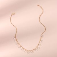 Hot Selling Fashion Creative Fashion Glass Diamond Necklace main image 2