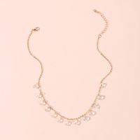 Hot Selling Fashion Creative Fashion Glass Diamond Necklace main image 3