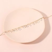 Hot Selling Fashion Creative Fashion Glass Diamond Necklace main image 4