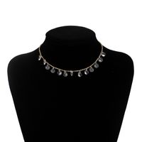 Hot Selling Fashion Creative Fashion Glass Diamond Necklace main image 6