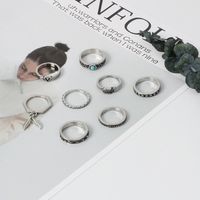 Hot Selling Mode Wave Ring Set Großhandel main image 3