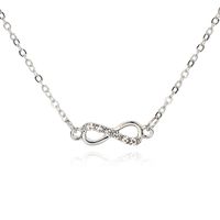 Fashion Hollow Bow Diamond Necklace Bracelet Anklet main image 6