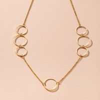 Hot Selling Fashion Simple Single-layer Metal Texture Necklace Sweater Chain main image 5