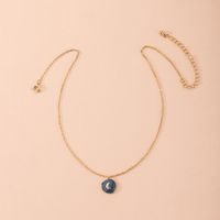 Hot Selling Fashion Simple Moon Necklace Retro Pendant Women's Necklace main image 3