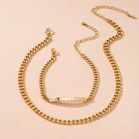 Hot Selling Fashion Exaggerated Personality Thick Chain Handmade Chain Necklace main image 3