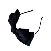 Korean Fashion Simple New Big  Bow Headband Wholesale main image 6