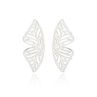 Grenz Überschreiten Der Heißer Verkauf Neue Kreative Mode Elegante Form Schmetterlings Ohrringe Frauen Nationals Til Natürliche Einfache Ohrringe Schmuck sku image 2