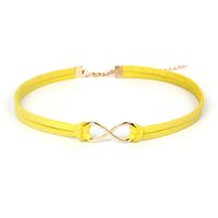 New Hot-saling 8 Word Infinite Korean Velvet Rope Short Choker sku image 1