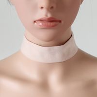 Collar De Franela Arrugado Simple De Ante De Abanico De Arte De Moda Retro sku image 5