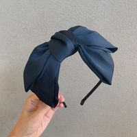 Korean Fashion Simple New Big  Bow Headband Wholesale sku image 1