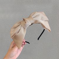 Korean Fashion Simple New Big  Bow Headband Wholesale sku image 5