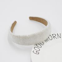 Mode High-end-schwamm Einfache Breitseitige Mode Handgefertigte Perlen Stirnband sku image 10