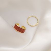 Hot Selling Fashion Metal  Simple  Ring Set Wholesale sku image 1