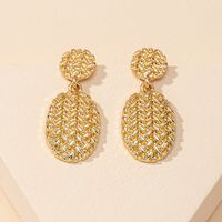 Fashion New Metal Geometric Alloy Earrings For Women Hot-selling main image 4