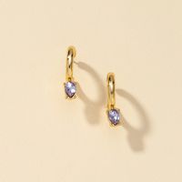 Fashion New 1 Pair Of Diamond Stud Hot-selling Earrings For Women main image 5