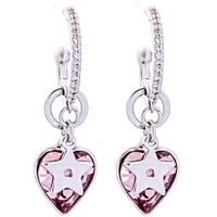 Love Small Five-pointed Star Sweet Thin C-shaped Alloy Earrings For Women main image 6