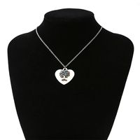 Hot Selling Vintage Love Stainless Steel Life Tree Necklace main image 3