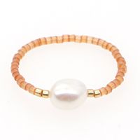 Niche  Freshwater Rice Beads Handmade Pearl Ring main image 3