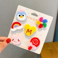 Korean Cute Children With Bangs Stickers Cartoon Sticky Hair Cards Girls Magic Stickers sku image 13