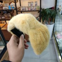Hot Selling Fashion New Mink Hair Knotted Headband Wholesale sku image 3