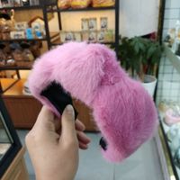 Hot Selling Fashion New Mink Hair Knotted Headband Wholesale sku image 5