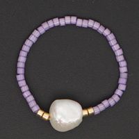 Niche  Freshwater Rice Beads Handmade Pearl Ring sku image 3