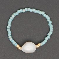 Niche  Freshwater Rice Beads Handmade Pearl Ring sku image 5