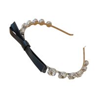 Hot Selling Fashion Crystal Bow Headband Wholesale main image 3