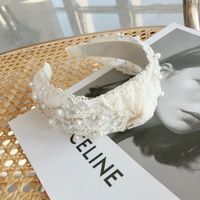 Hot Selling Fashion Wide-sided Knotted Headband Wholesale main image 5