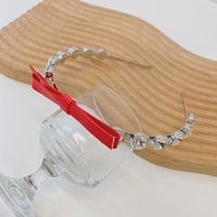 Hot Selling Fashion Crystal Bow Headband Wholesale sku image 2