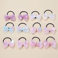 Color Butterfly Hair Rope Set sku image 1