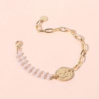 New Fashion Sexy Chain Pearl Simple Bracelet For Women Hot-saling Wholesale main image 5