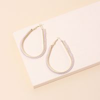 Niche Fashion Wrap-around Pearl Exaggerated Drop Earrings For Women main image 5
