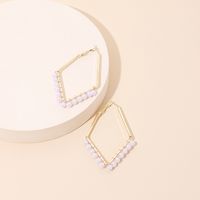 Nouvelles Boucles D&#39;oreilles En Perles Enveloppantes Faites À La Main Pour Femmes main image 3