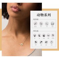 Fashion New Simple Stainless Steel Necklace main image 1