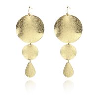 Cercle Exagéré Boucles D&#39;oreilles Sauvages Coréennes Simples À La Mode sku image 1