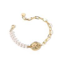 New Fashion Sexy Chain Pearl Simple Bracelet For Women Hot-saling Wholesale sku image 1