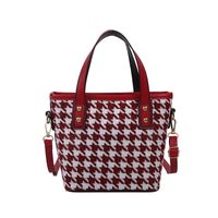 New Large Capacity Woolen Chain Shoulder New Fashion All-match Messenger Tote Bag sku image 1