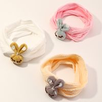 Hot Selling Fashion Yellow And White Butterfly Hairbands main image 1
