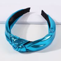 F2503 Glossy Sequin Fashion Cross-border Hot Selling Headband  Hot Hair Accessories Wide Brim Knotted Sweet Headband main image 5