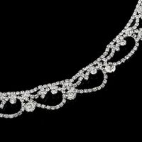 Fashion New Trend Full Diamond Clavicle Necklace For Women main image 3