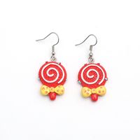 Korean New Sweet  Cute  Food Fashion Trend  Lollipop Earrings main image 5